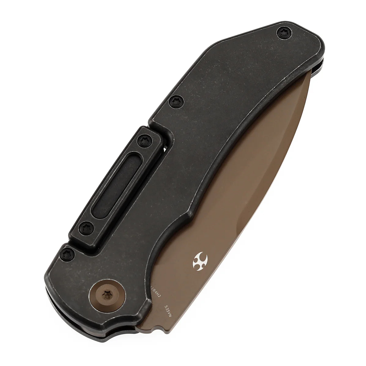 KANSEPT Hazard CPM S35VN钢 钛手柄 K1104H1 钛原色 1180