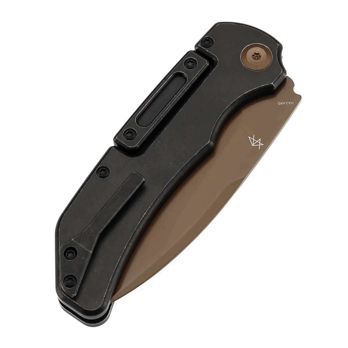 KANSEPT Hazard CPM S35VN钢 钛手柄 K1104H1 钛原色 1180