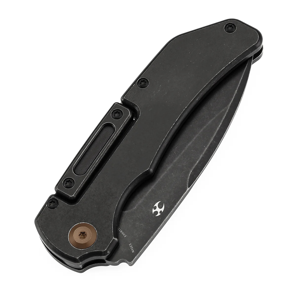 KANSEPT Hazard CPM S35VN钢 钛手柄 K1104H3 黑色 1180
