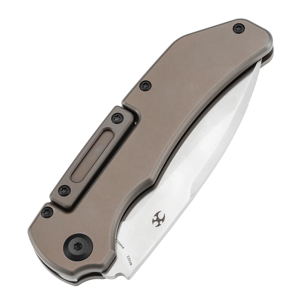KANSEPT Hazard CPM S35VN钢 钛手柄 K1104H4 黑色 1180