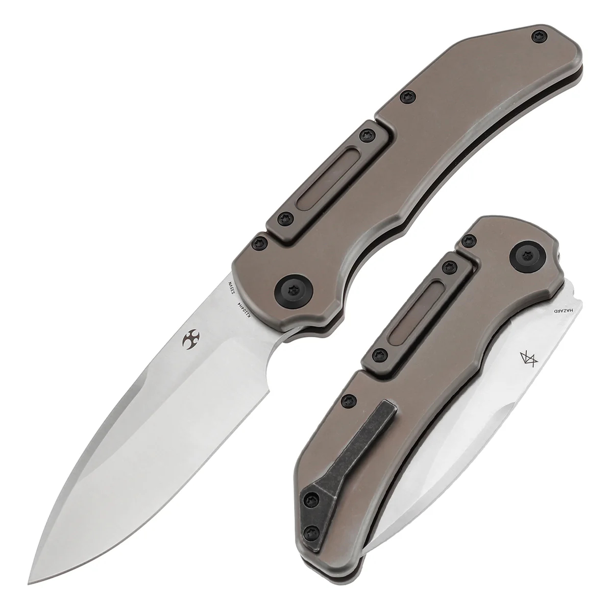 KANSEPT Hazard CPM S35VN钢 钛手柄 K1104H4 黑色 1180