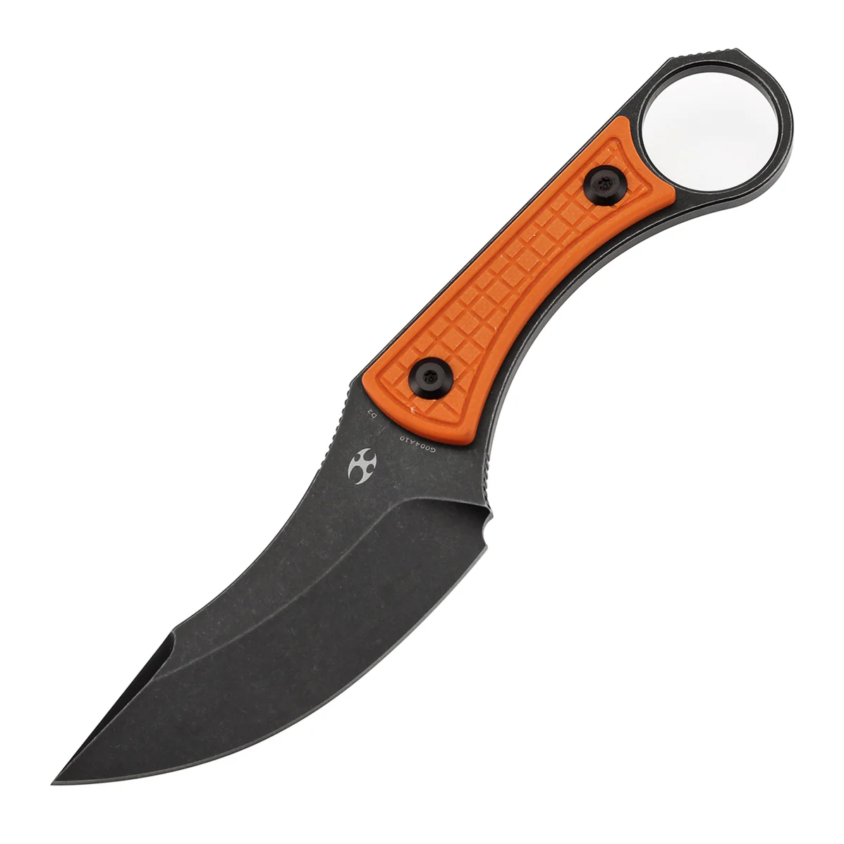KANSEPT Niko D2钢 G10手柄 G004A10 黑橙色 400