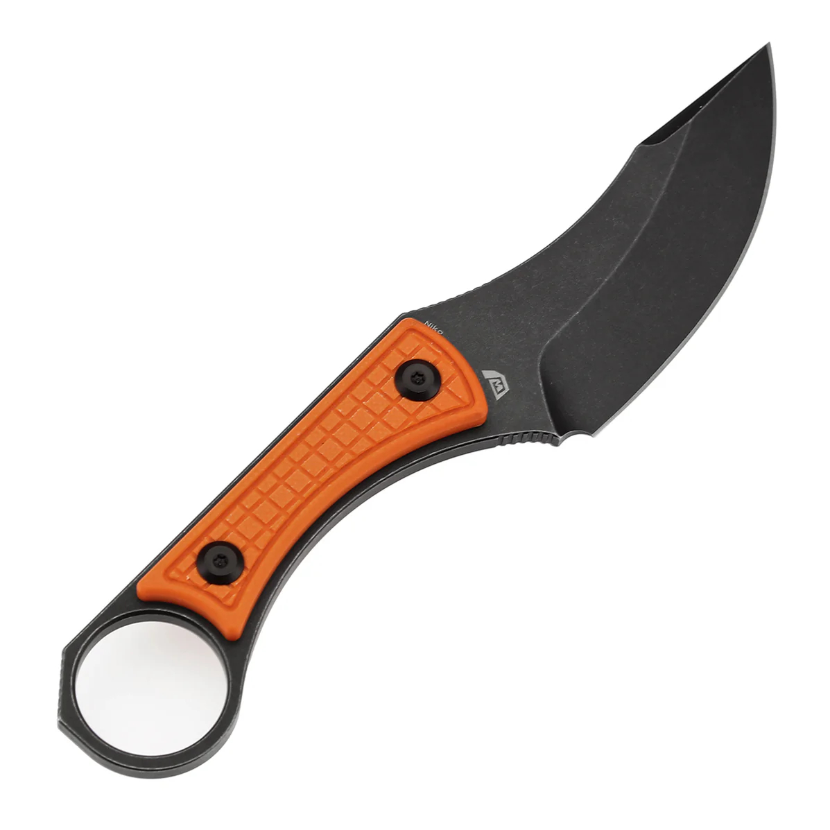 KANSEPT Niko D2钢 G10手柄 G004A10 黑橙色 400
