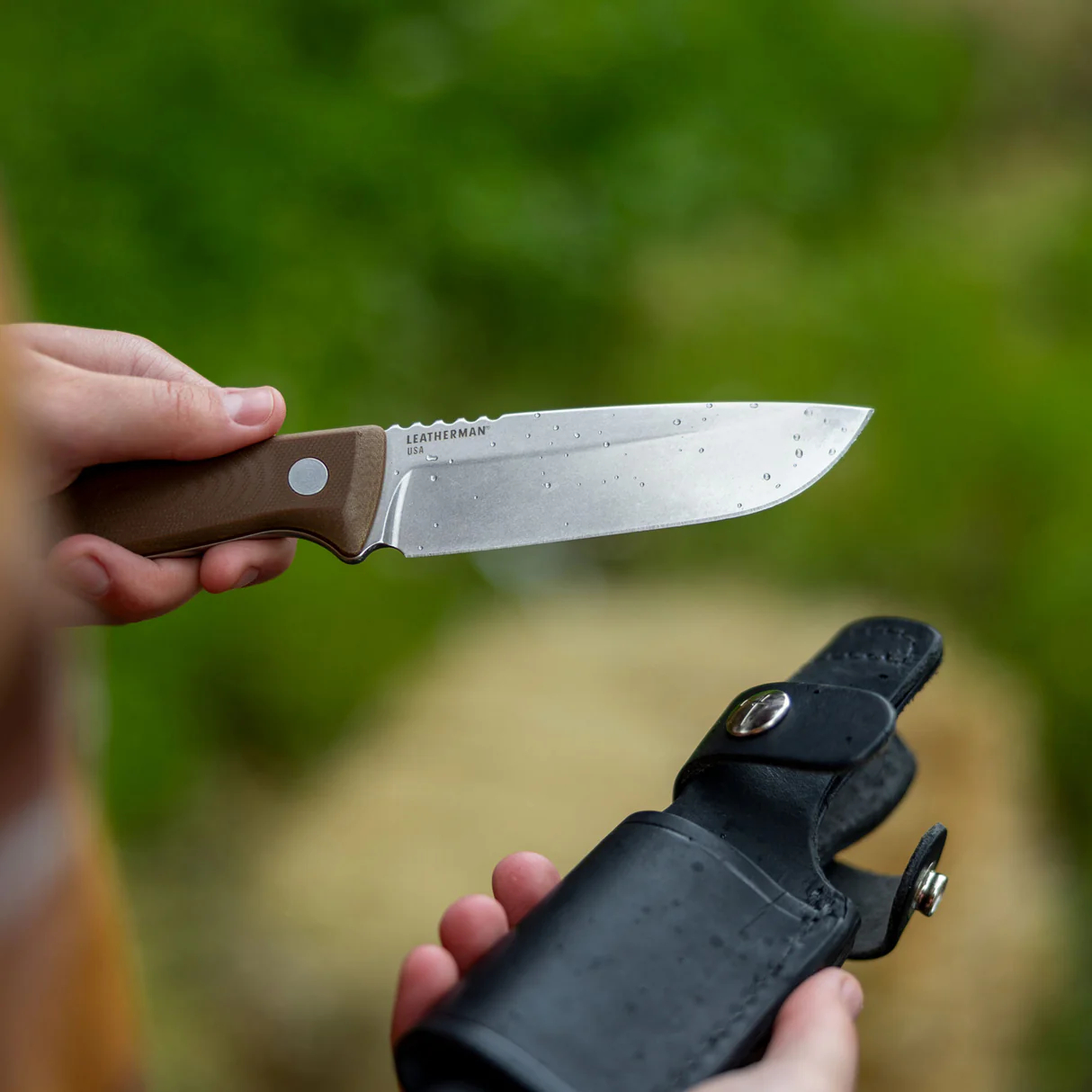 Leatherman Trac MagnaCut钢 G10手柄 大地棕色