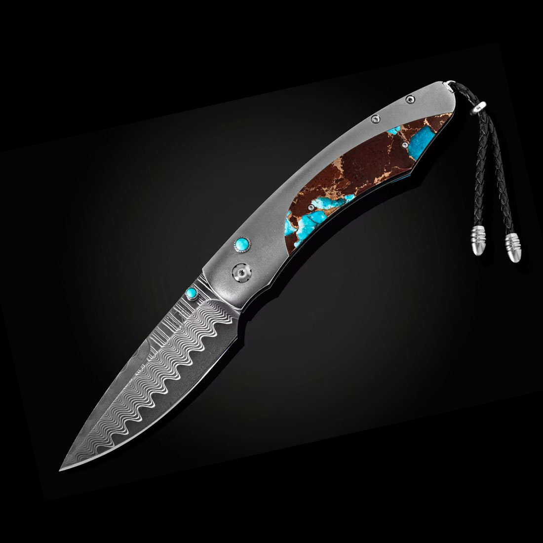William Henry B12 DESERT BLUES 威廉亨利折刀 9375