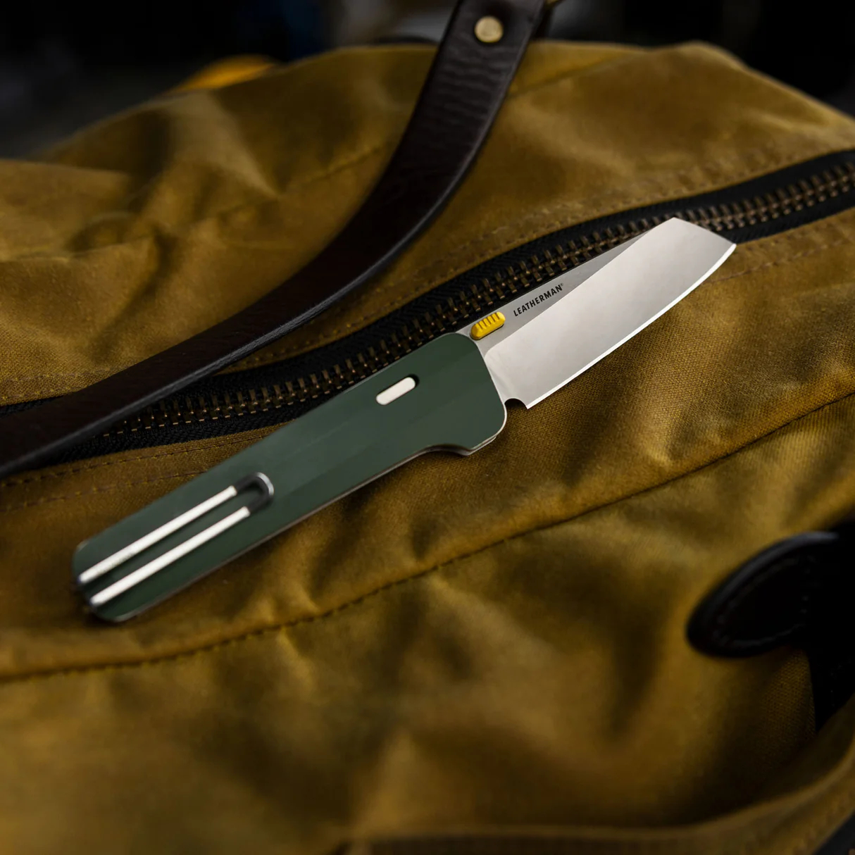 Leatherman Glider MagnaCut钢 416不锈钢手柄 秋葵色