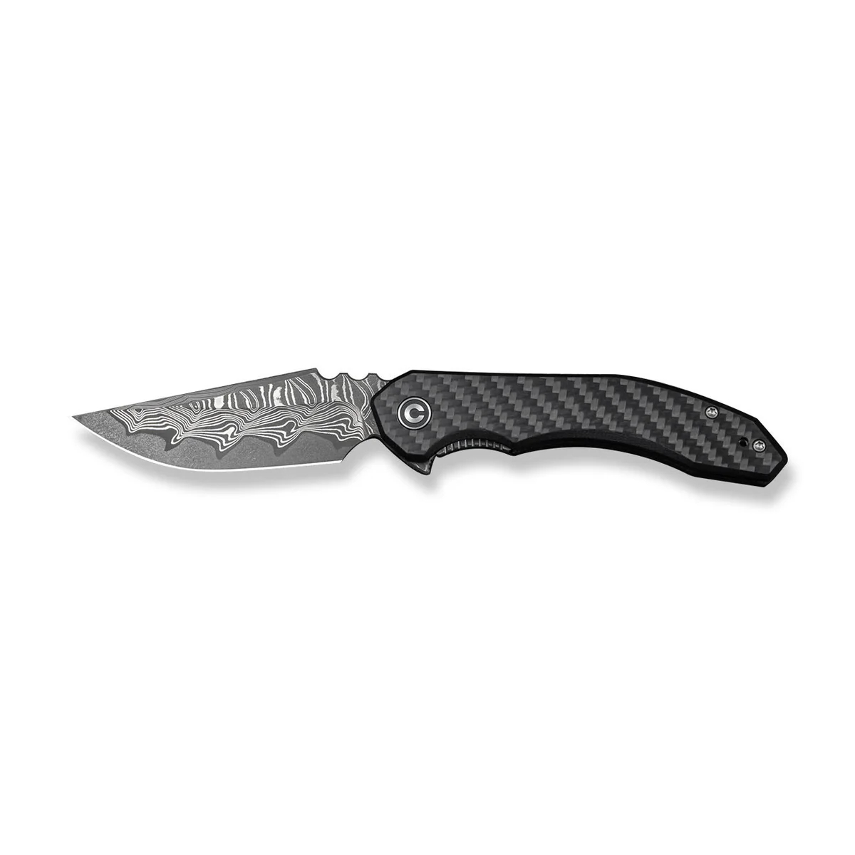 CIVIVI Bluetick 大马士革钢 G10手柄 C23050-DS2 780 黑色