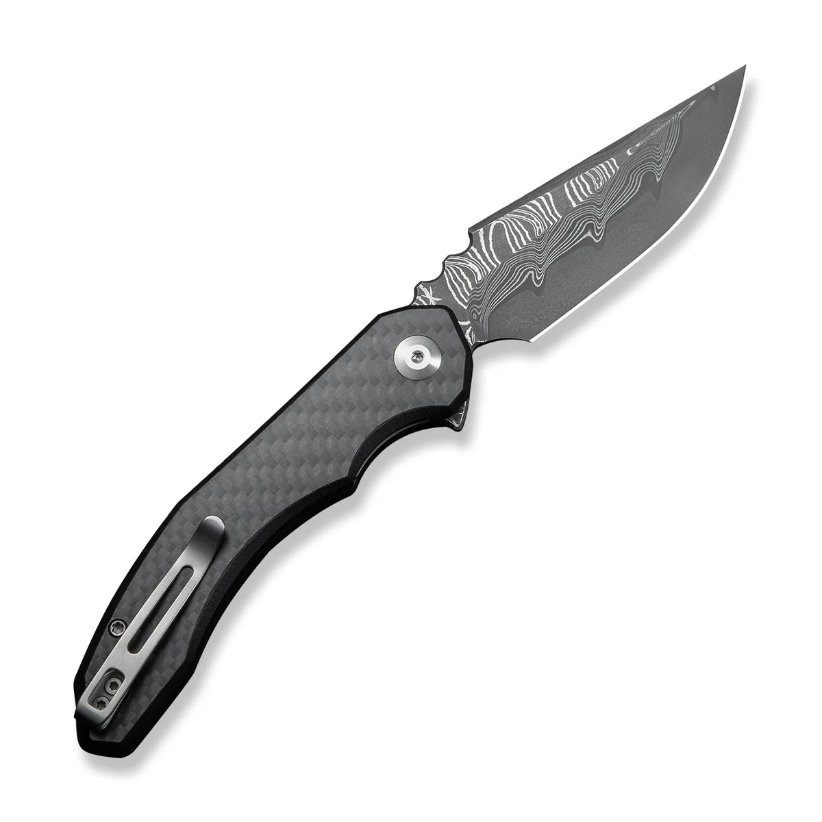CIVIVI Bluetick 大马士革钢 G10手柄 C23050-DS2 780 黑色