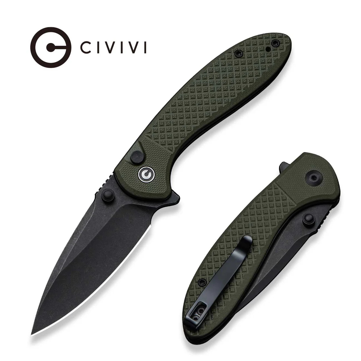 CIVIVI Faeger Flipper 14C28N钢  G10手柄 C24031-2 500 绿色