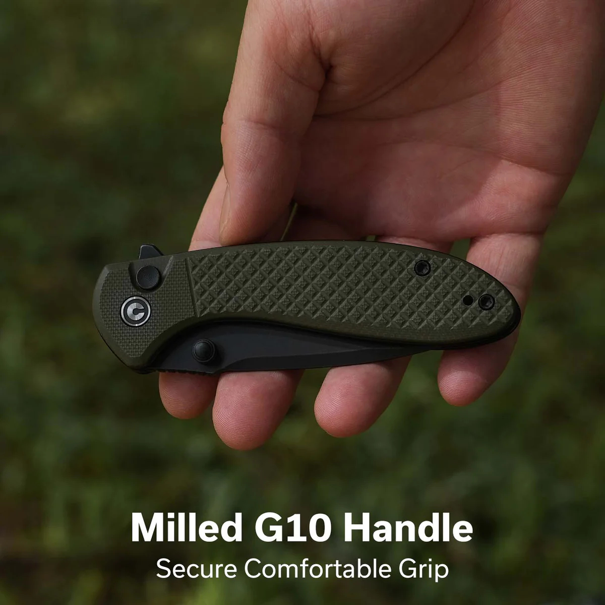 CIVIVI Faeger Flipper 14C28N钢  G10手柄 C24031-2 500 绿色