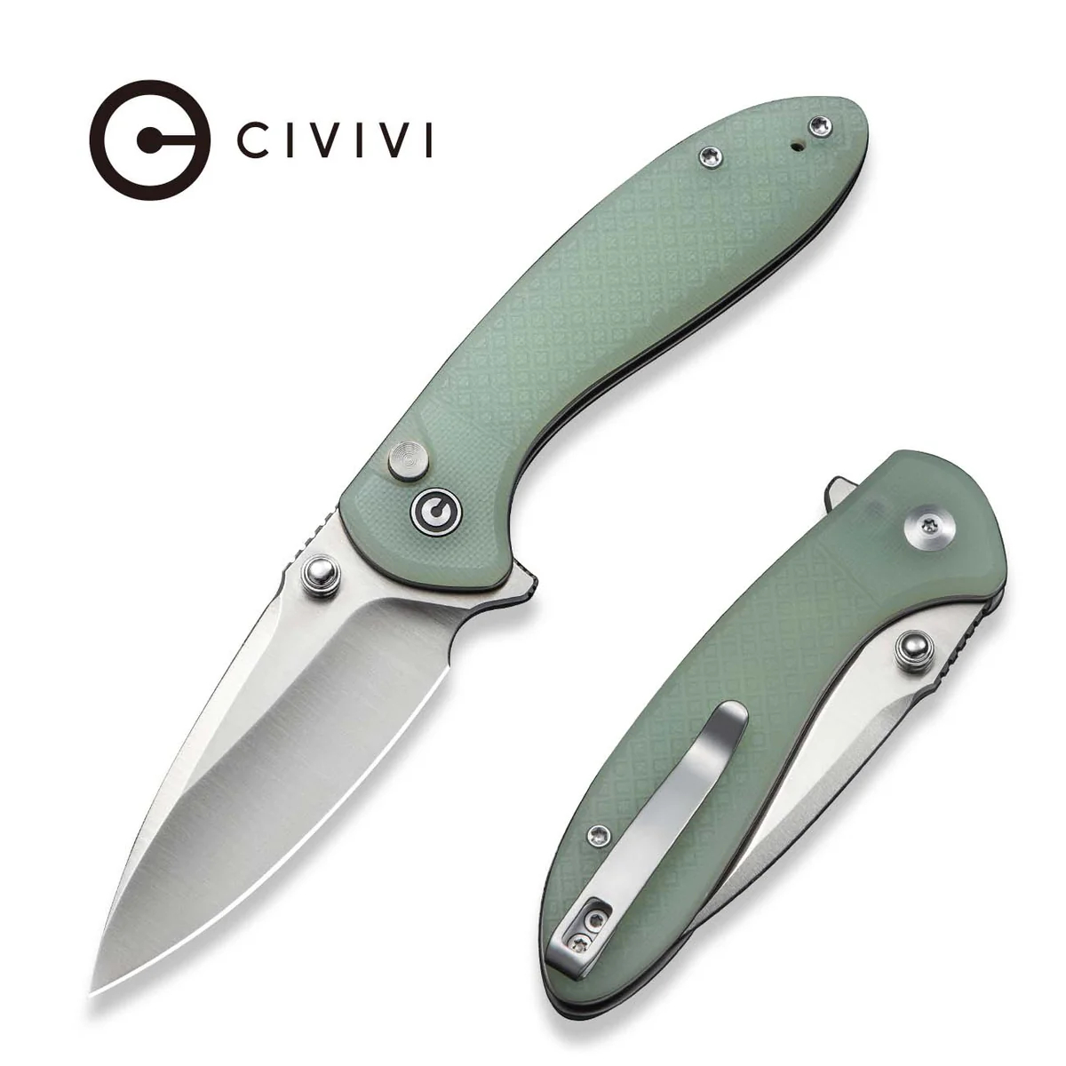 CIVIVI Faeger 14C28N钢 G10手柄 C24031-3 绿色 500