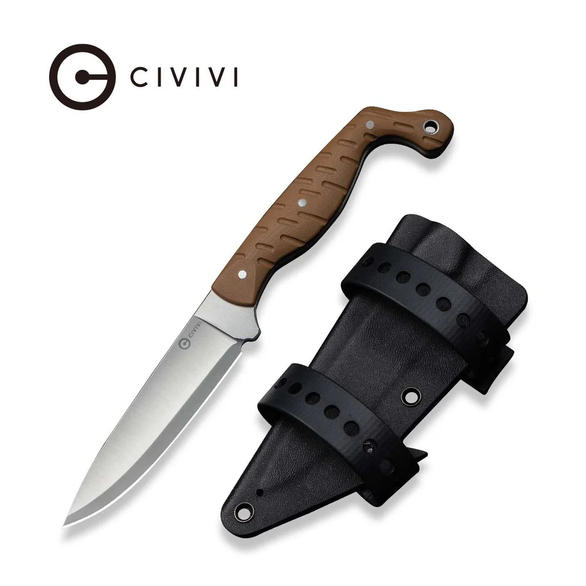 CIVIVI MDRN Hunter Nitro-V钢 G10手柄 C23078-2 棕色 800