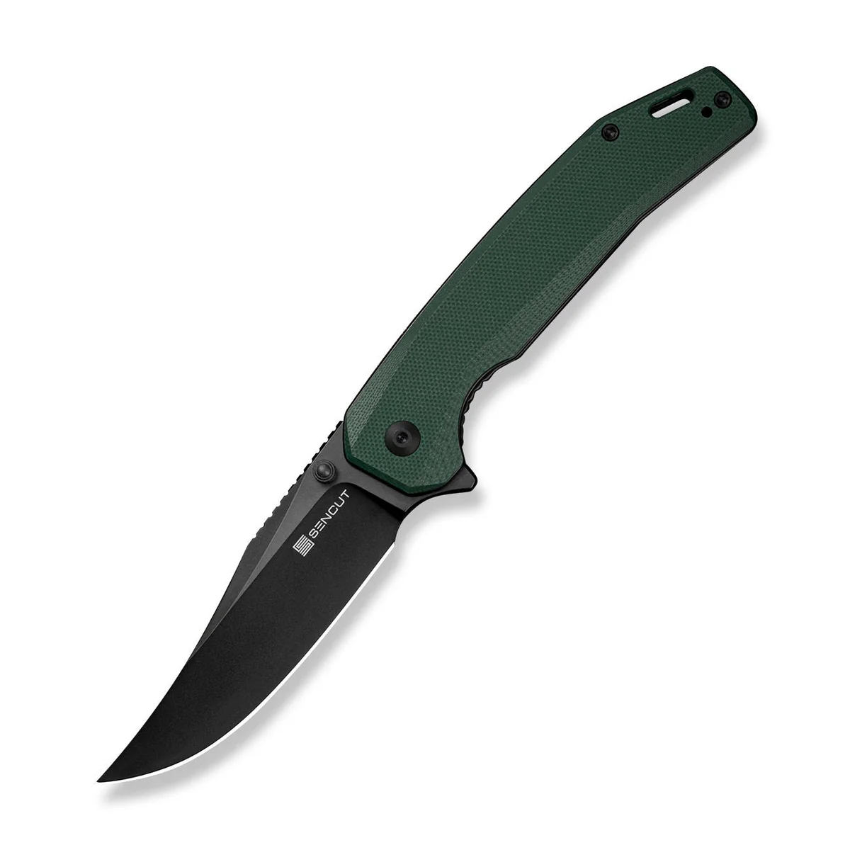 SENCUT Vornix 9Cr18MoV钢 G10手柄 S25038-1 青绿色 300
