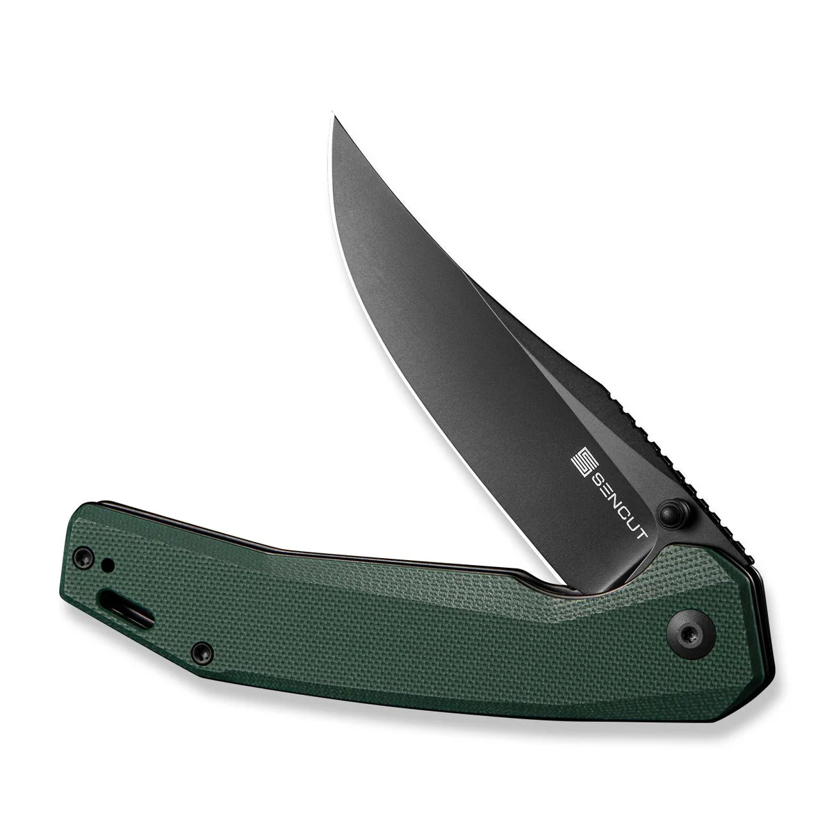 SENCUT Vornix 9Cr18MoV钢 G10手柄 S25038-1 青绿色 300