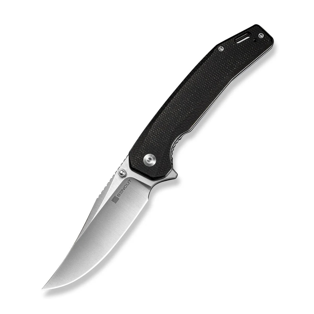 SENCUT Vornix 9Cr18MoV钢 Micarta手柄 S25038-2 黑色 380