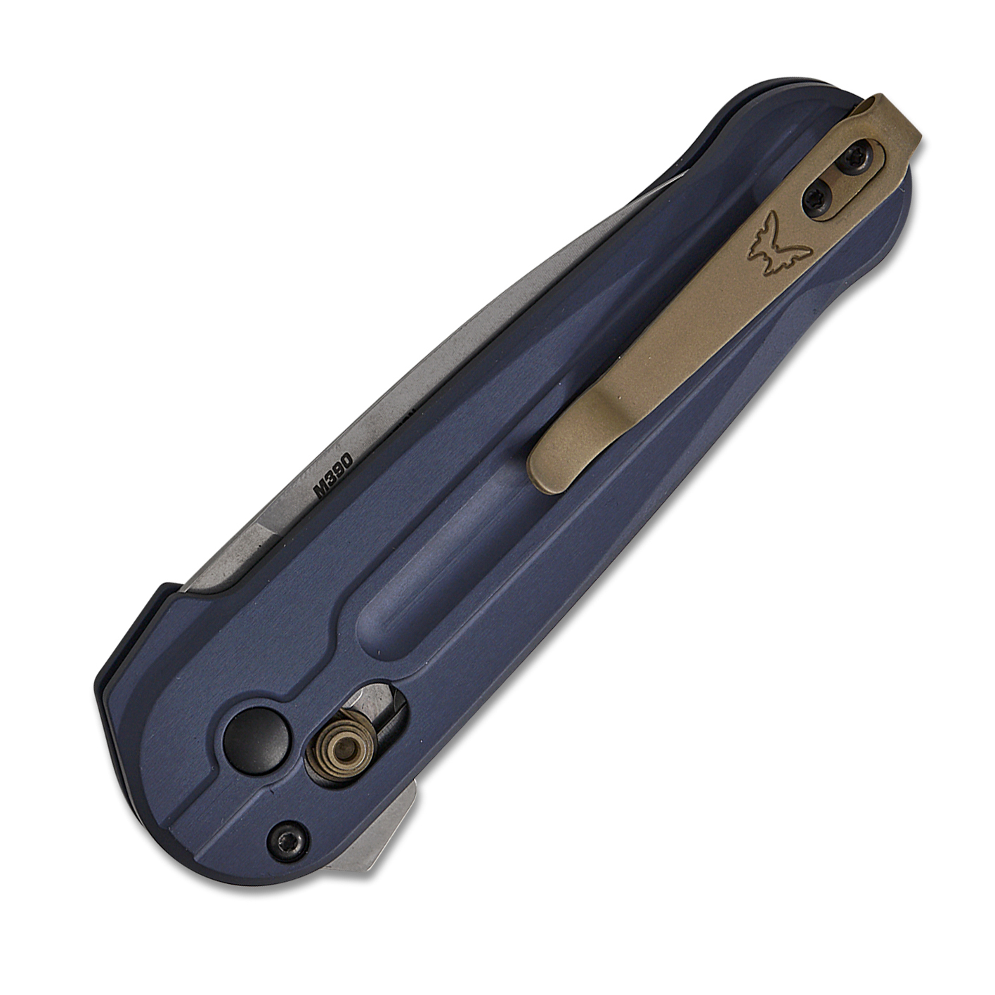 Benchmade Lowden M390钢 铝合金柄 491 蓝色 2699