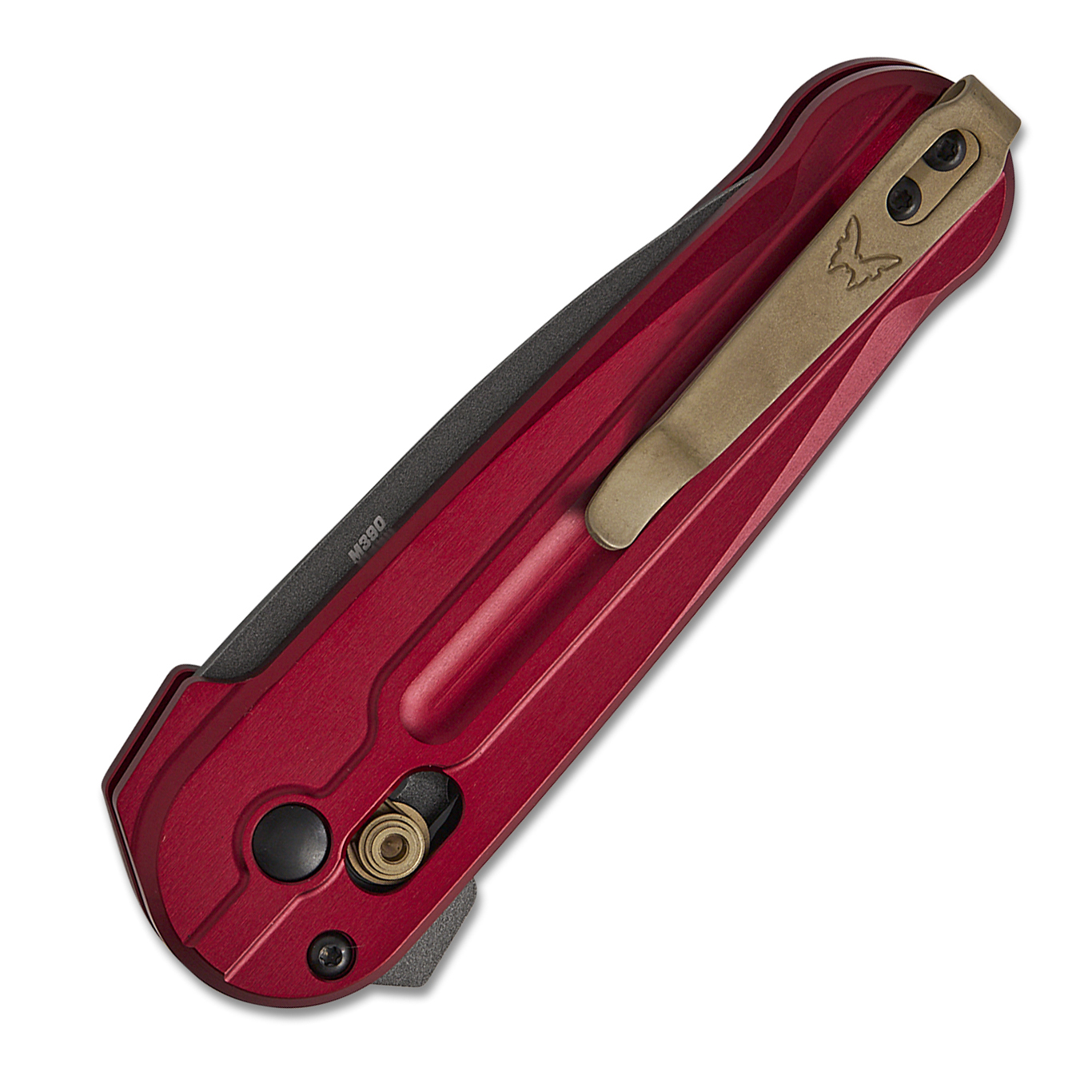 Benchmade Lowden M390钢 铝合金柄 491GY-01 红色 2699