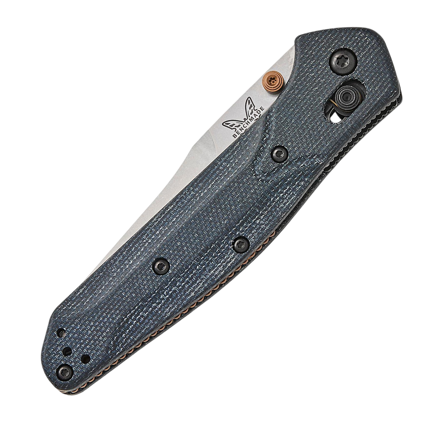 Benchmade Osborne M390钢 米卡塔柄 940-04 蓝色 2399