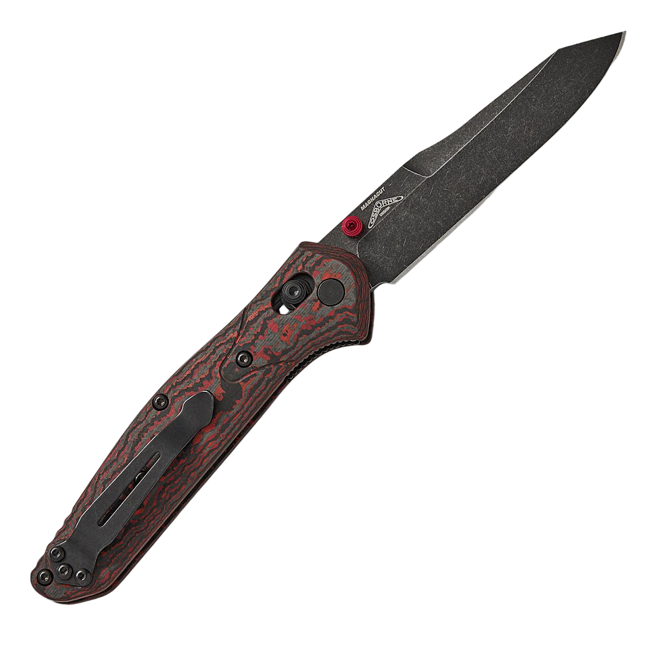 Benchmade Osborne CPM-MagnaCut钢 碳纤维柄 940BK-2502 红色 3299