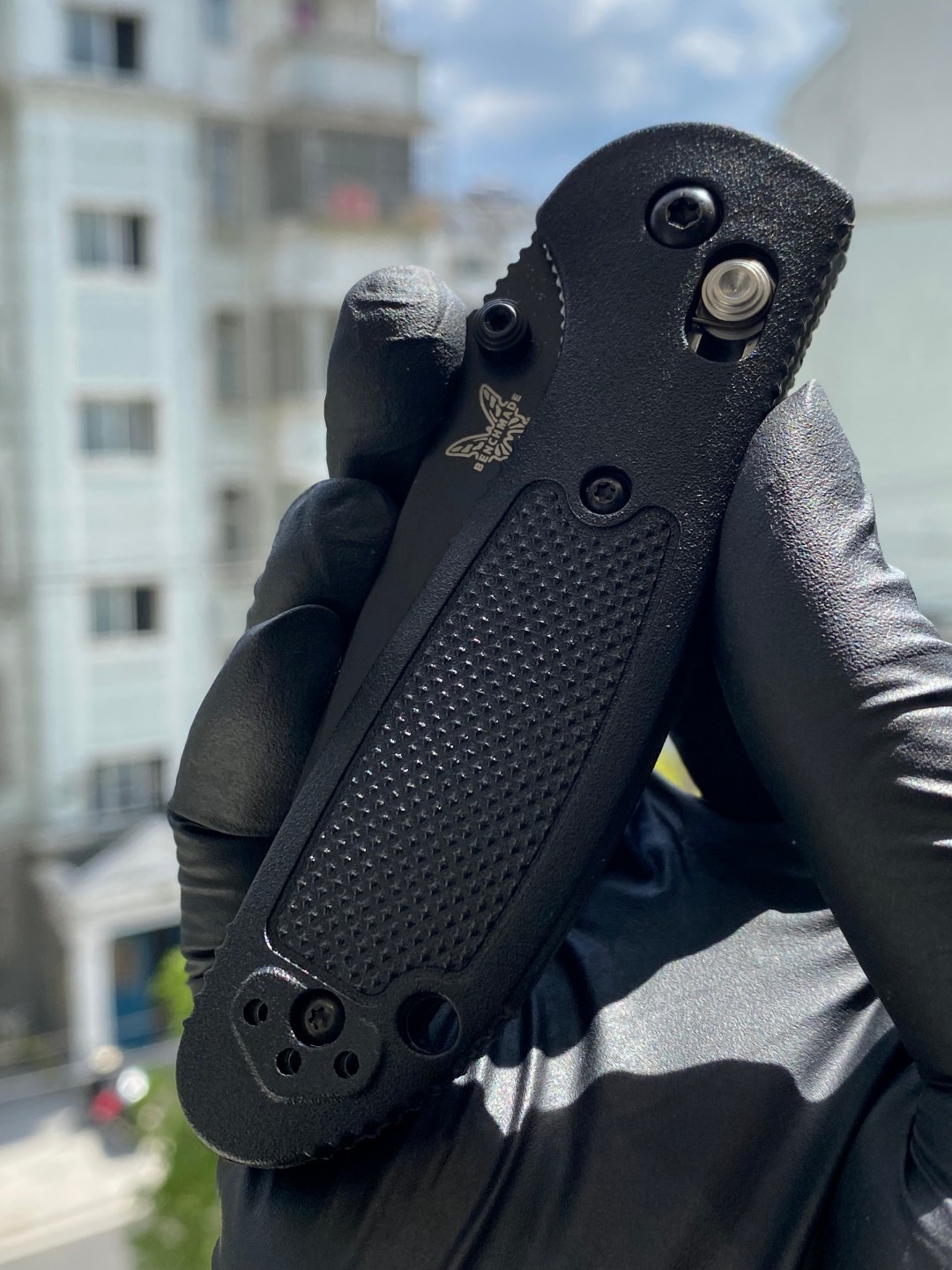 Benchmade Mini Griptilian S30V钢 Grivory树脂注塑柄 556BK-S30V 黑色 1150