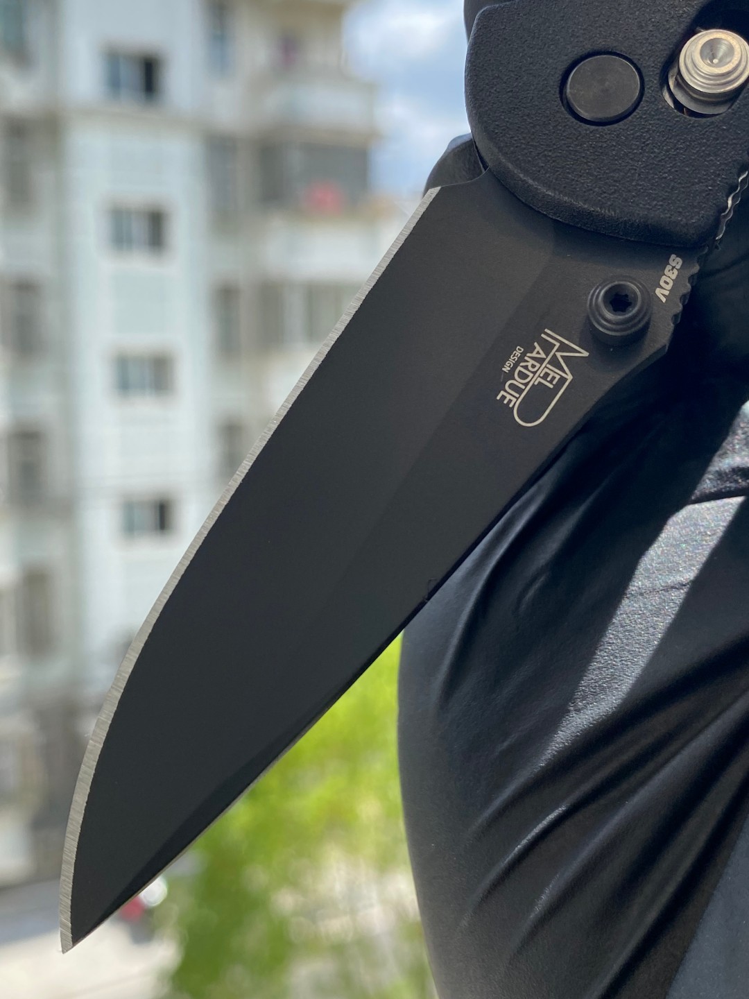 Benchmade Mini Griptilian S30V钢 Grivory树脂注塑柄 556BK-S30V 黑色 1150