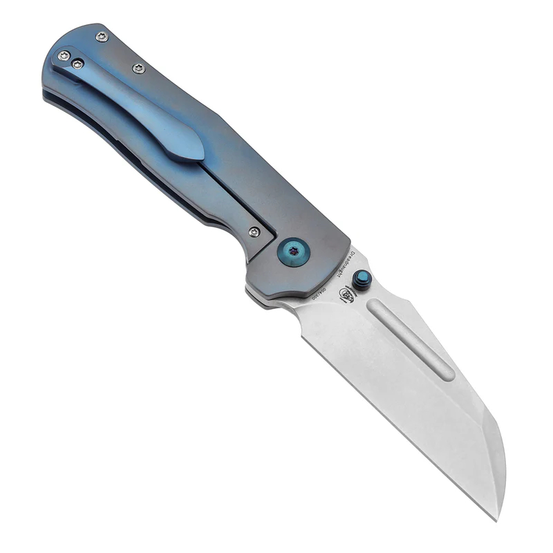 KANSEPT Dreadnaught CPM S35VN钢 钛手柄 K1082A5 蓝色 1600