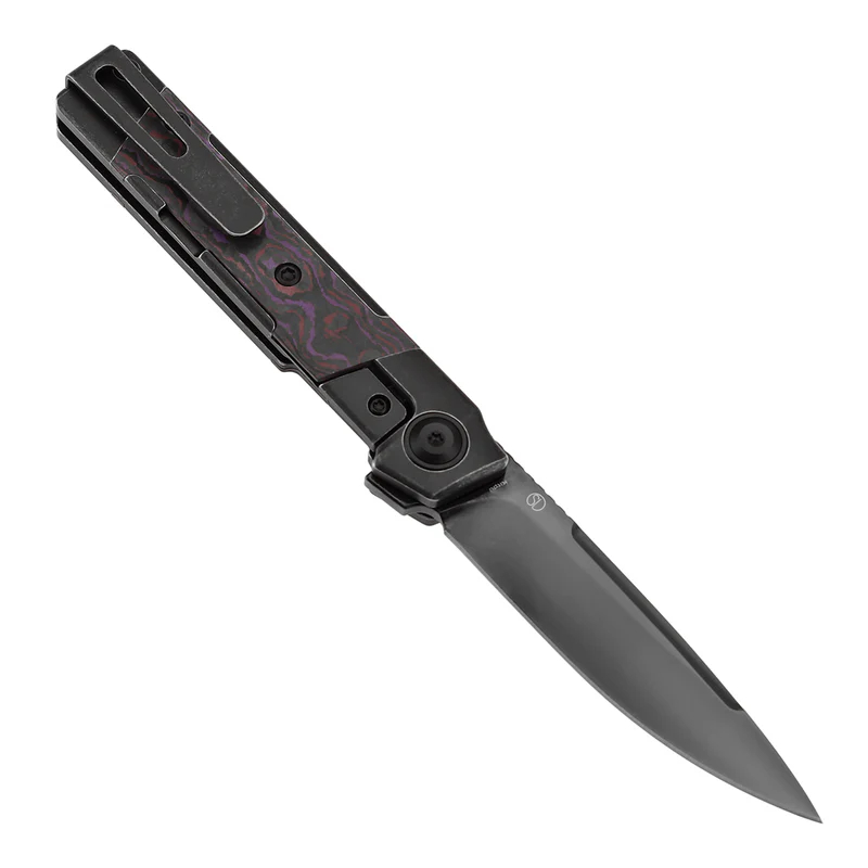 KANSEPT Kitpu CPM 20CV钢 钛+碳手柄  K2123A1 黑紫色 1500