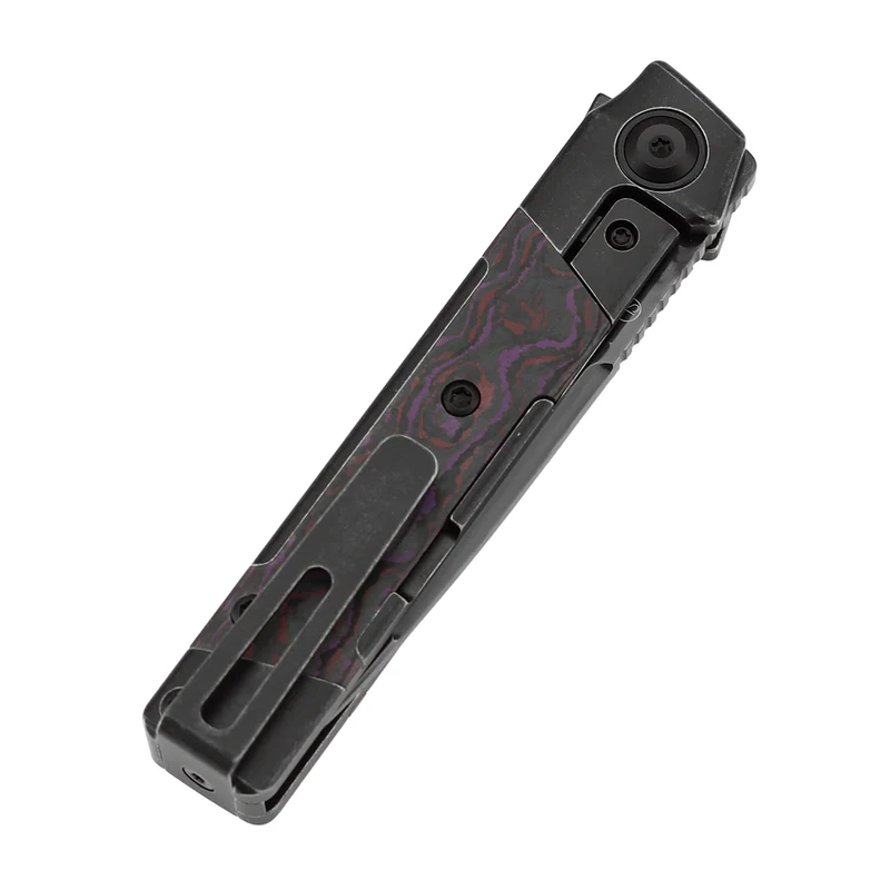 KANSEPT Kitpu CPM 20CV钢 钛+碳手柄  K2123A1 黑紫色 1500