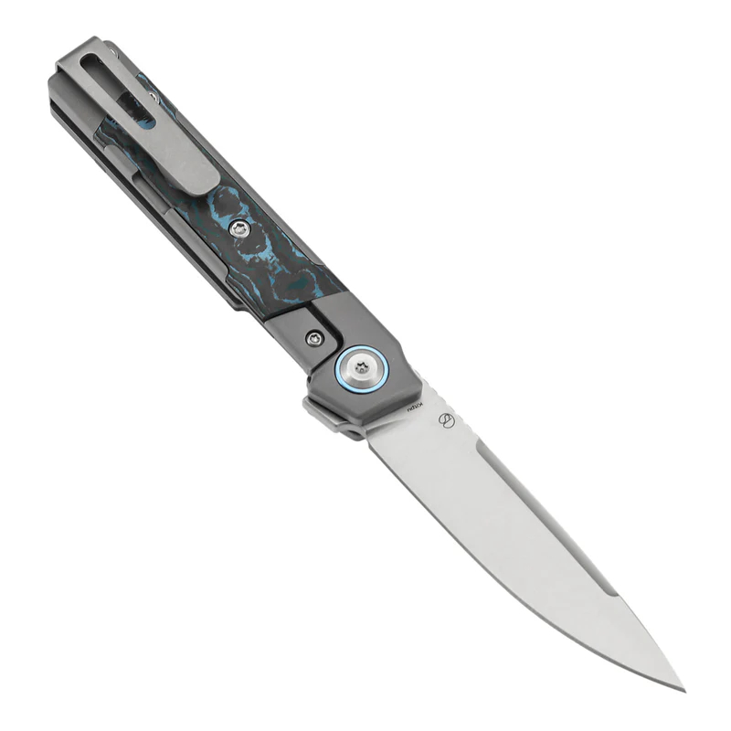 KANSEPT Kitpu CPM 20CV钢 钛+碳手柄 K2123A2 蓝色 1300