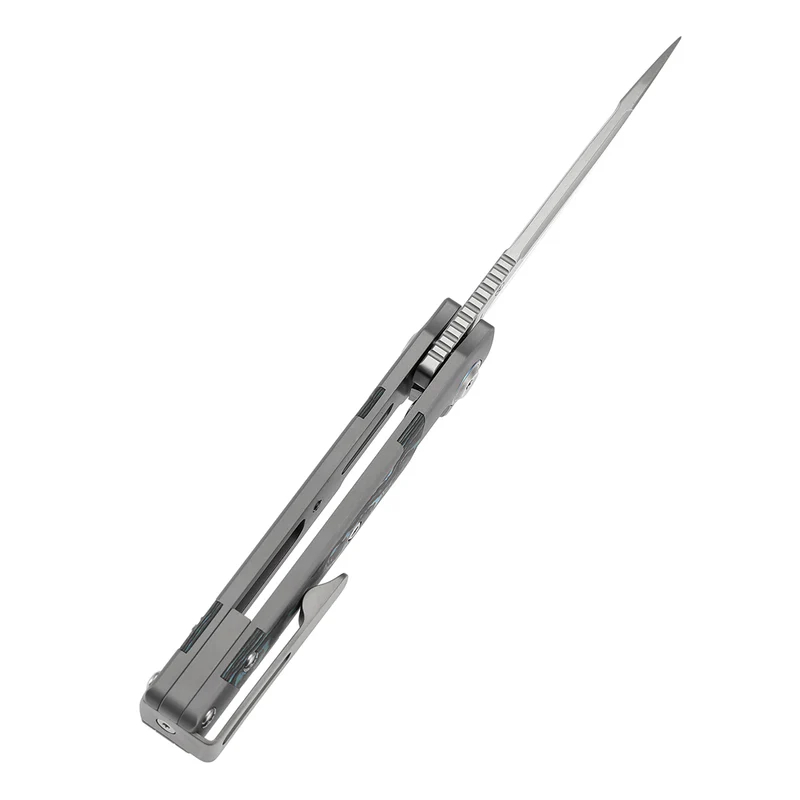 KANSEPT Kitpu CPM 20CV钢 钛+碳手柄 K2123A2 蓝色 1300
