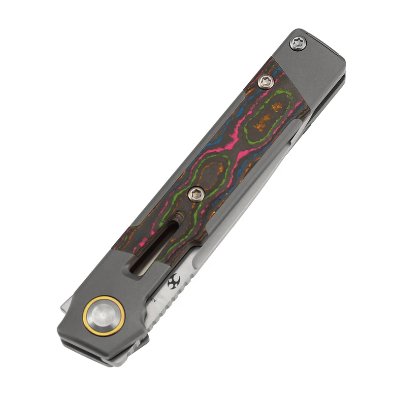 KANSEPT Kitpu CPM 20CV钢 钛+碳手柄 K2123A3 迷彩色 1300
