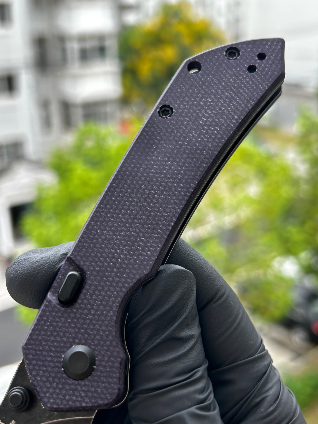 Tenable knives Fenrir Nitro-V钢 紫色G10柄 B1034H1 紫色 450
