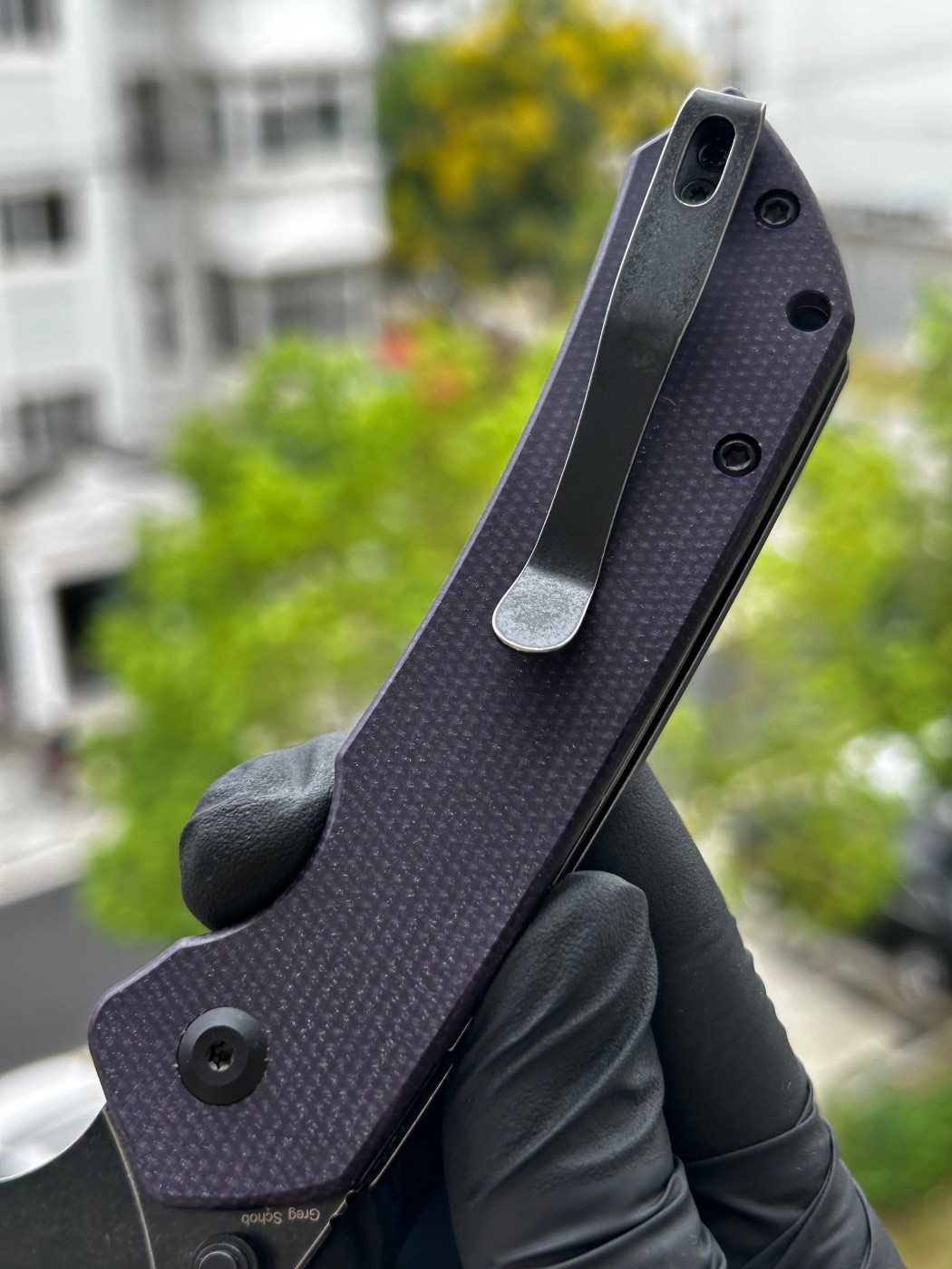 Tenable knives Fenrir Nitro-V钢 紫色G10柄 B1034H1 紫色 450