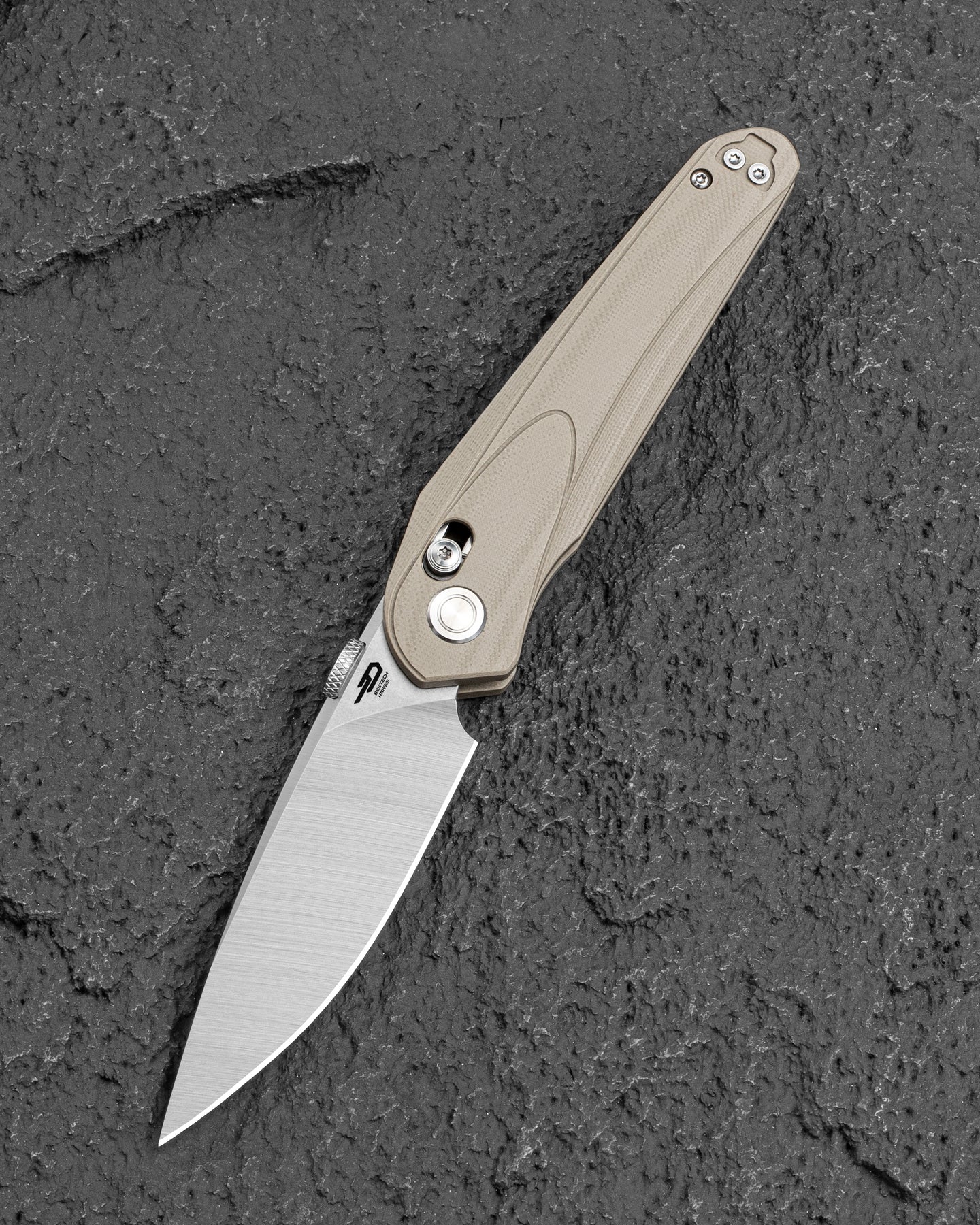 BESTECH MOTHUS 14C28N钢 G10手柄 BG67B 棕褐色 500