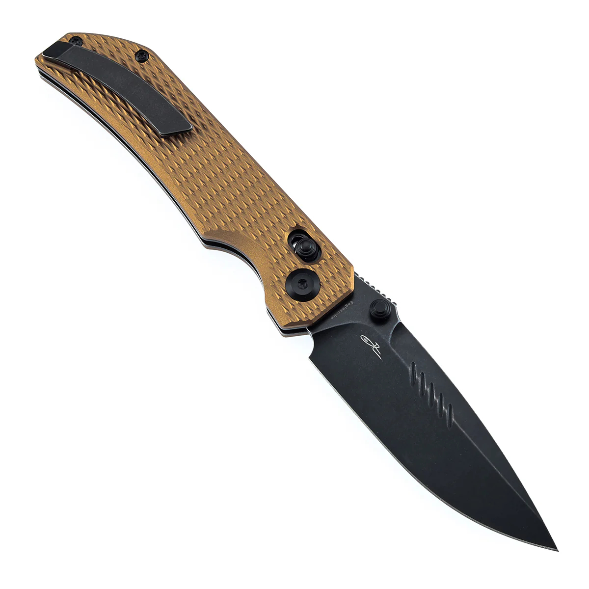 Tenable Eaglestrike Nitro V钢 铝制手柄 B1095V5 青铜色 500