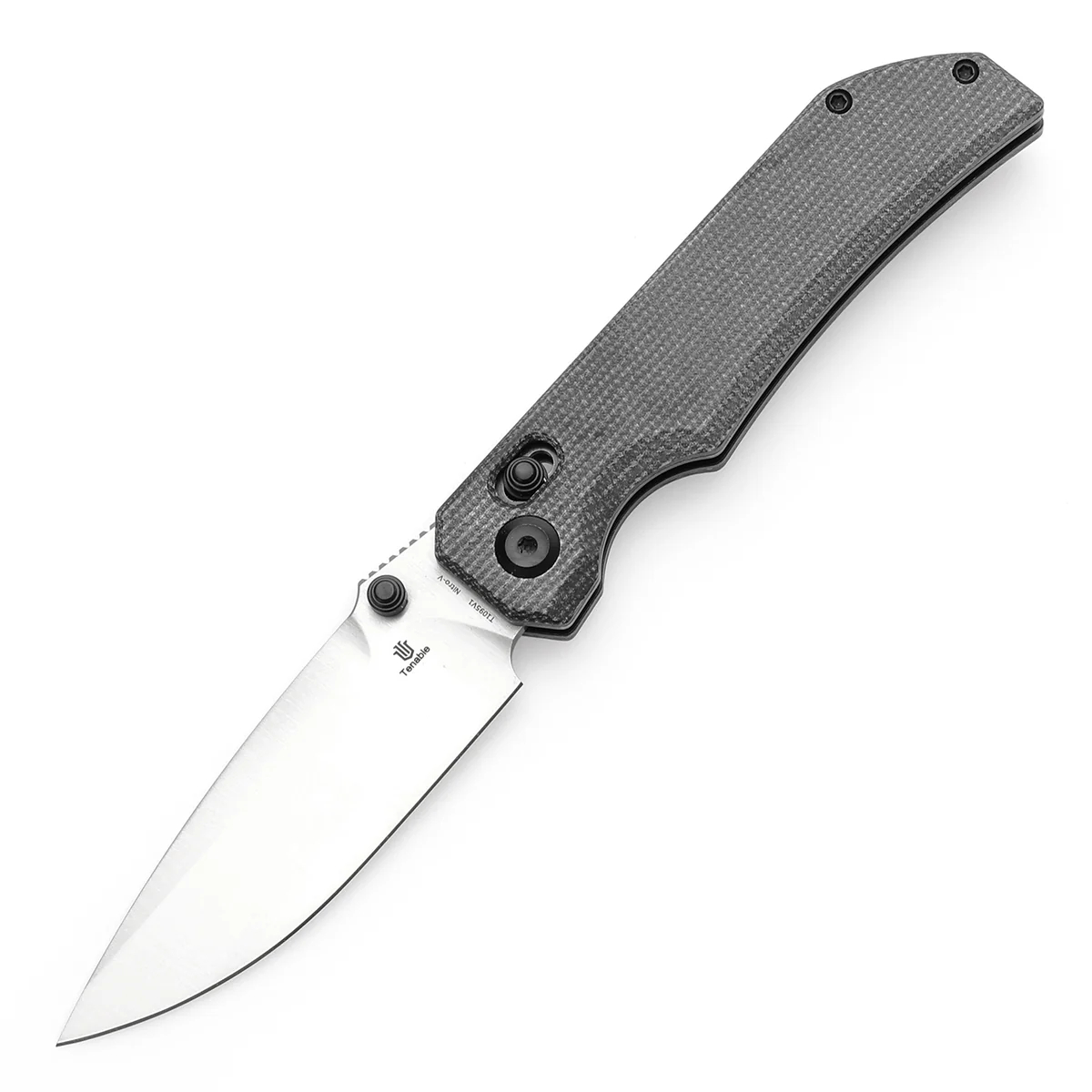 Tenable Eaglestrike Nitro-V钢 Micarta手柄 T1095V1 黑色 500