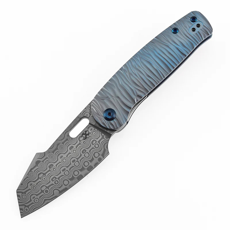 KANSEPT Orlok CPM S35VN钢 钛制手柄 K2111A5 蓝色 1500