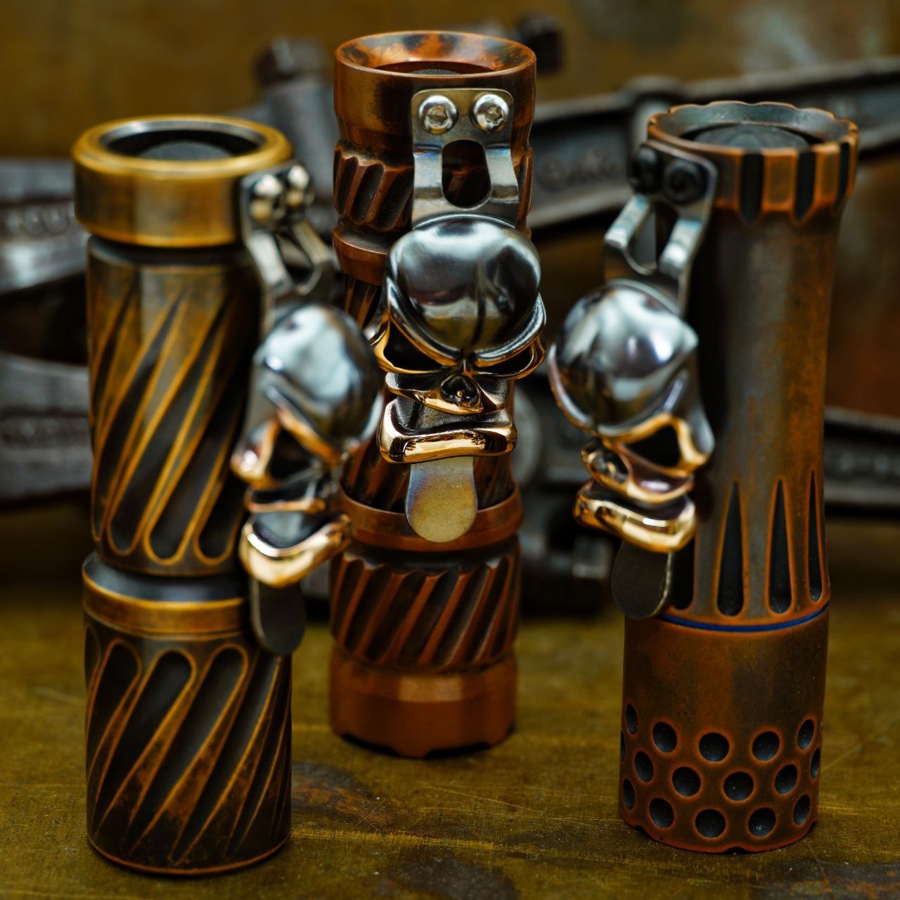 Cpprhd Hanko, CWF, Laulima Clip 手电背夹