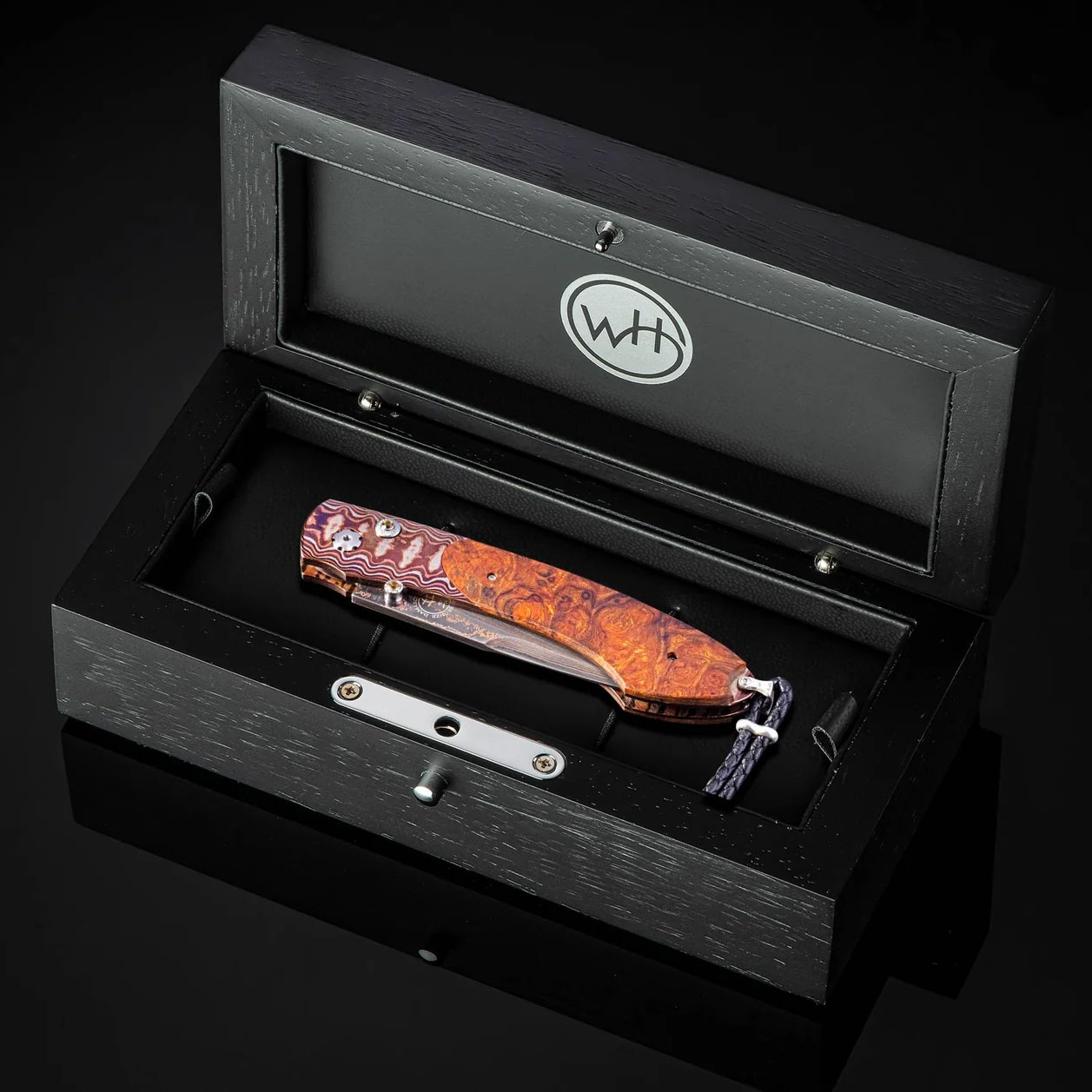 William Henry B12 TIGER STRIPES 威廉亨利折刀 12375