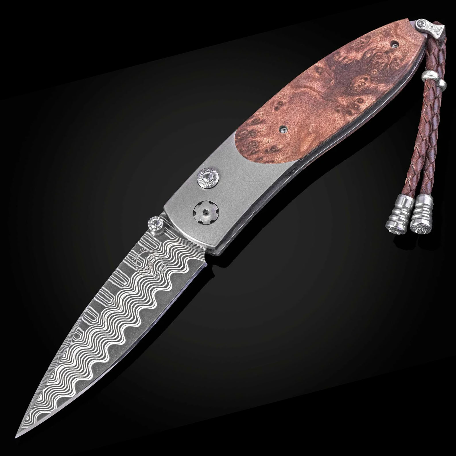 William Henry B05 WAVY BURL 威廉亨利折刀 7500