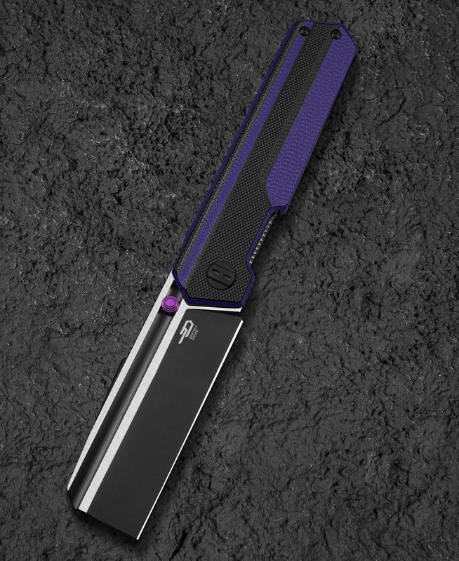 BESTECH TARDIS D2钢 G10手柄 BG54D 紫色+黑色 460