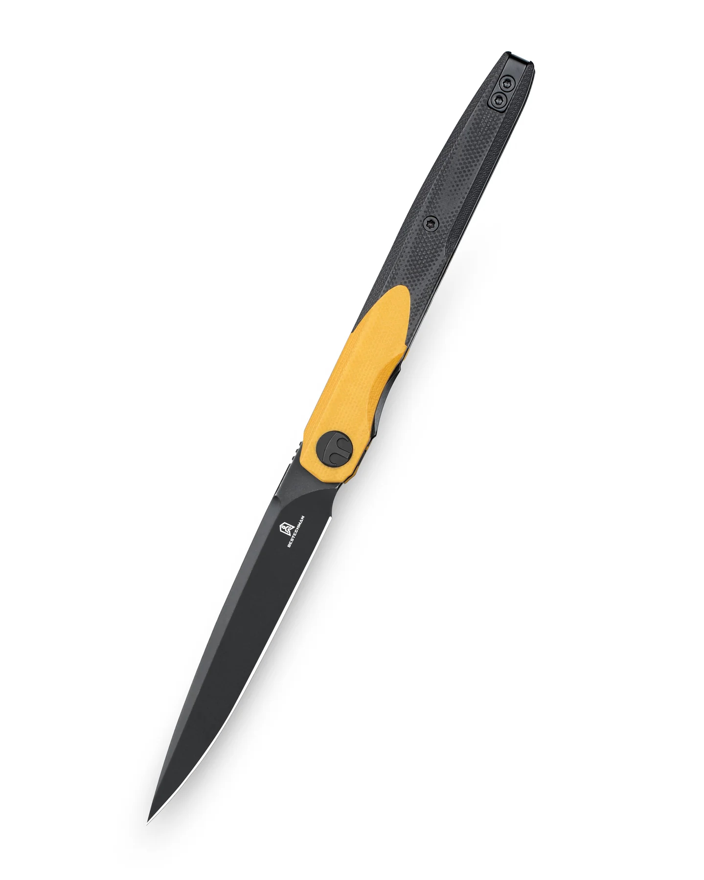 BESTECHMAN LANZA 14C28N钢 G10手柄 BMK14F 黑色+紫色 300