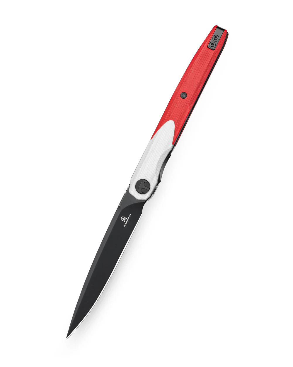 BESTECHMAN LANZA 14C28N钢 G10手柄 BMK14G 白色+红色 300