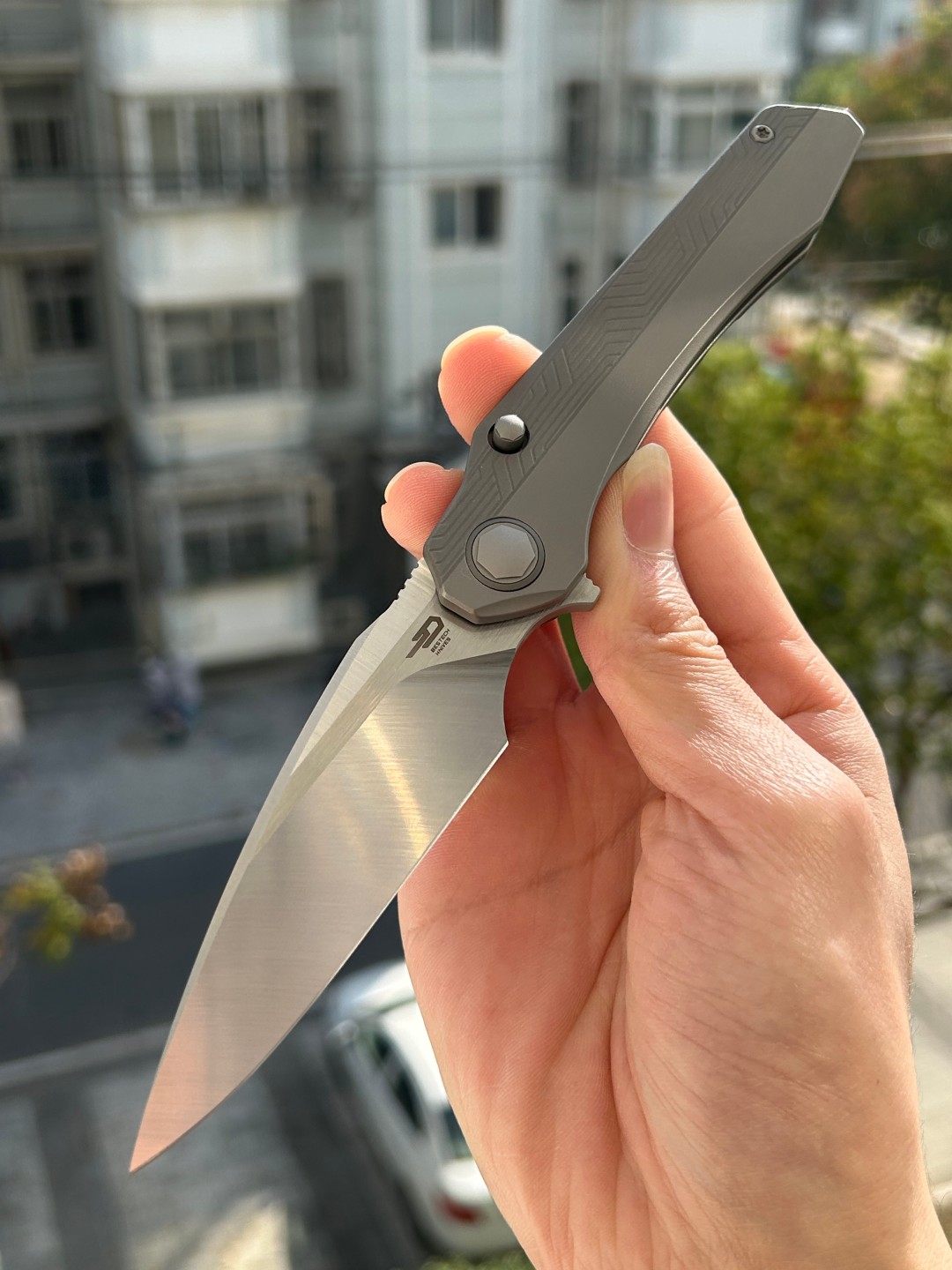 BESTECH WET NELLIE MagnaCut钢 钛手柄 BT2505B 钛原色 1880