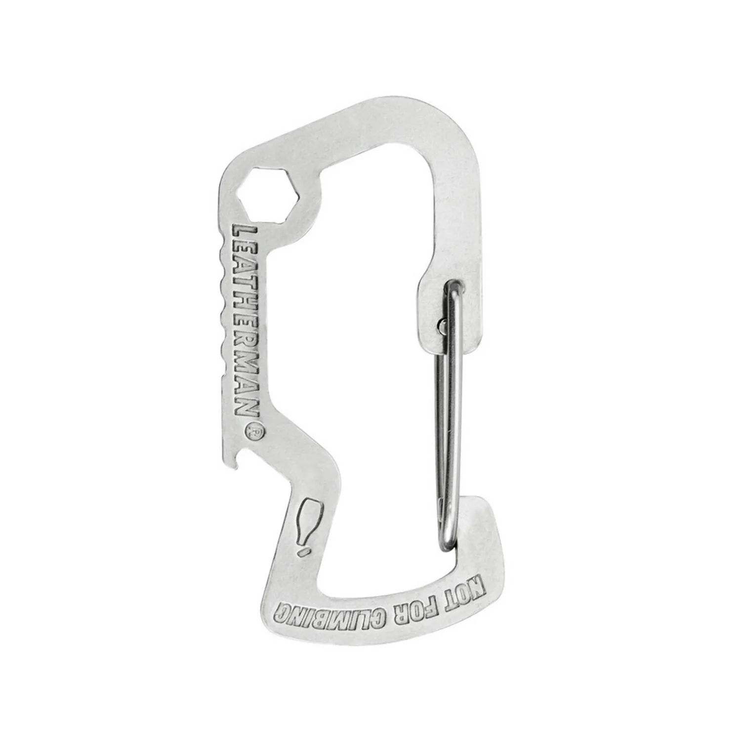 Leatherman CARABINER CAP LIFTER  挂扣开瓶器 D型扣 莱泽曼配件 930378 银色 80
