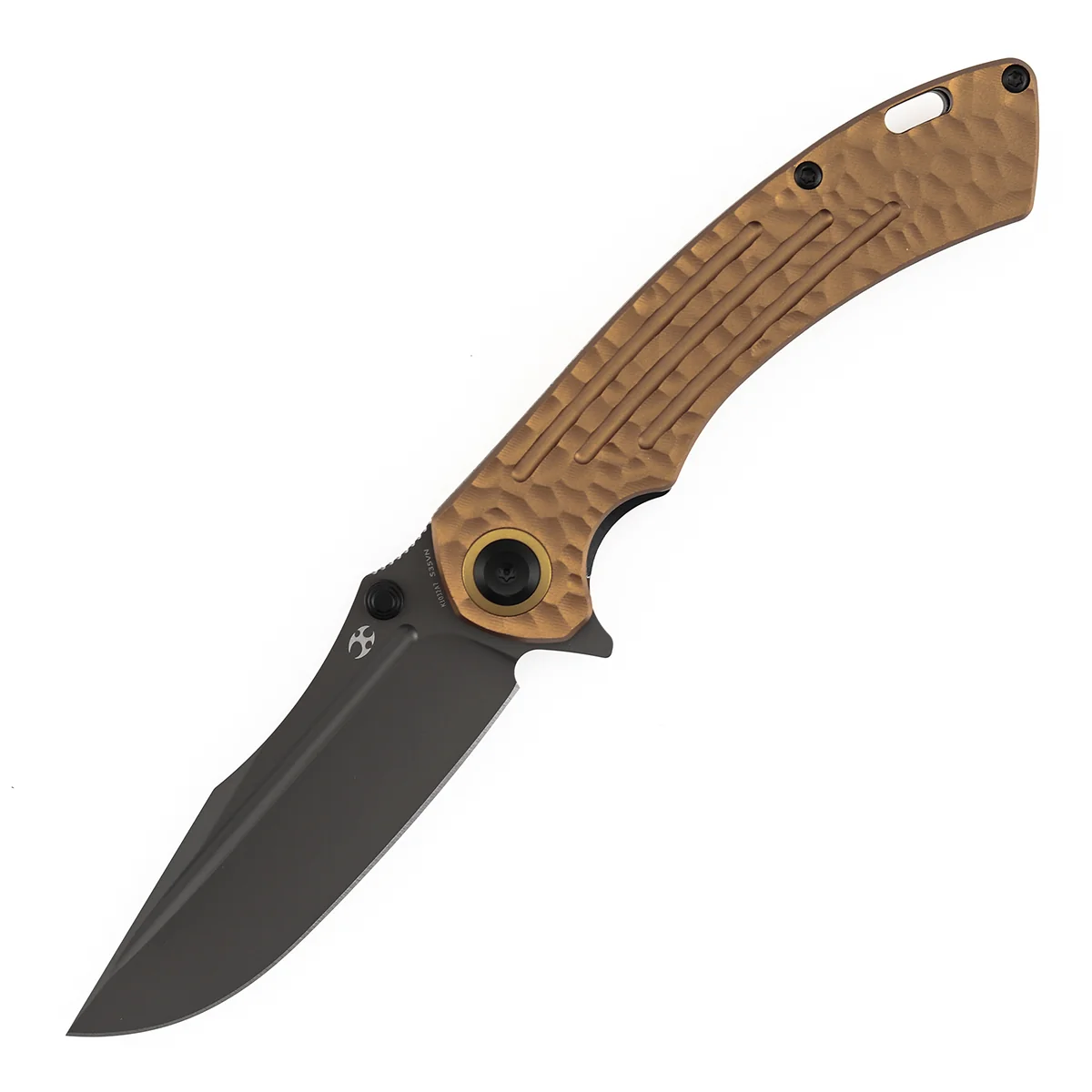 Kansept Pretatout CPM-S35VN钢 铝合金手柄 K1032A7 金色1180